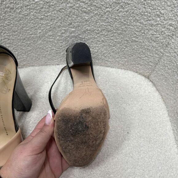 Gisueppe Zanotti Heels Color Beige And Size 37.5 - Picture 10 of 11